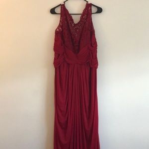 David’s Bridal Bridesmaid Dress